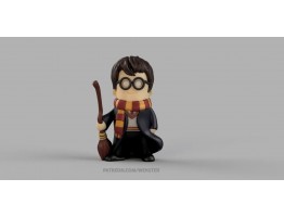 Little Harry w/ broom