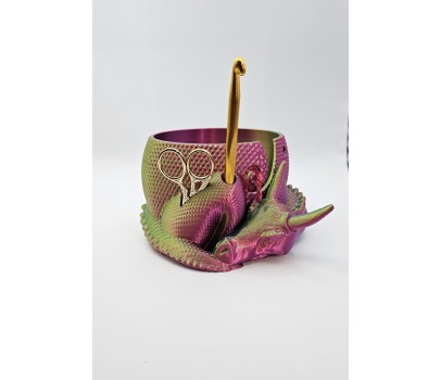 Large Drago the Dragon yarn bowl (free shipping)