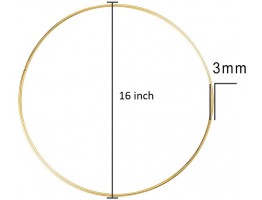 16 inch mandala dreamcatcher hoop 