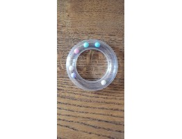 big pastel rattle ring